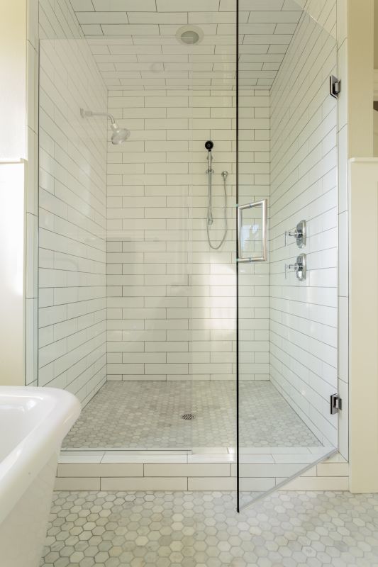 Spacious Shower Installation
